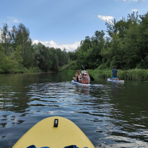 сап сплав по реке Истра