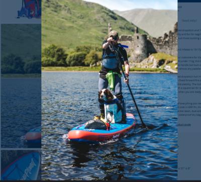 Aquplanet sup для двоих сап тур с собакой по Истре